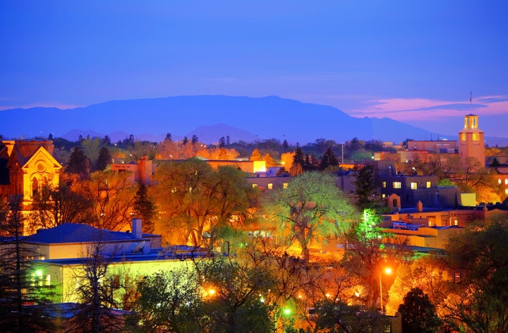 Don't expect a hot, desert environment in Santa Fe.