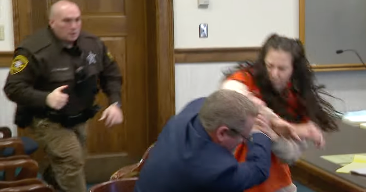 NextImg:Woman Accused Of Dismembering Lover Attacks Her Attorney In Open Court