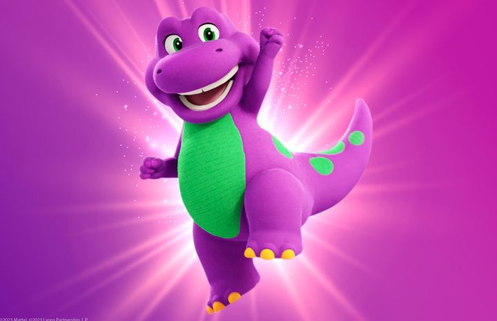 The "comprehensive revitalization" of Barney the dinosaur.