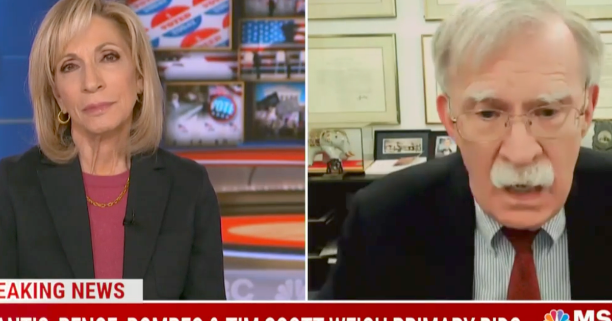 NextImg:MSNBC Anchor Andrea Mitchell Calls Out John Bolton Over Nikki Haley Remark