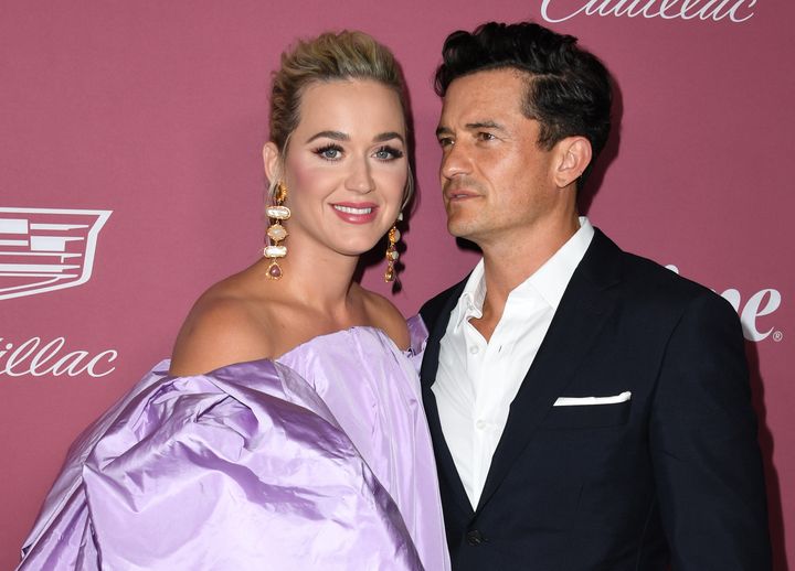 Katy Perry and Orlando Bloom at an event in September 2021