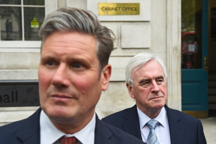 Sir Keir Starmer and John McDonnell.