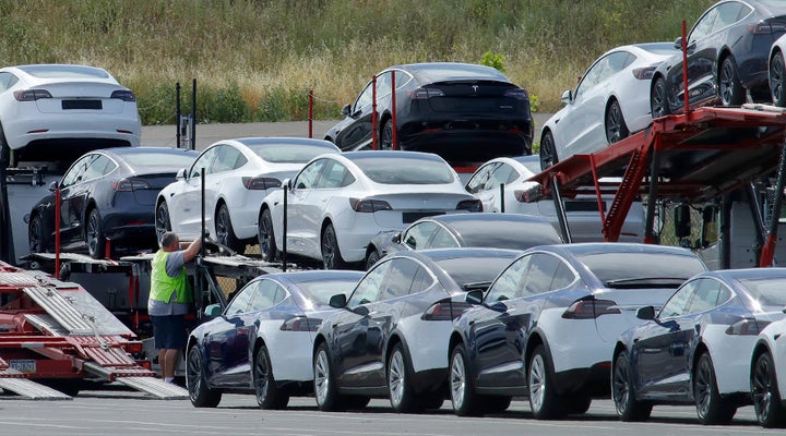 Tesla is recalling nearly 363,000 vehicles with its “Full Self-Driving” system to fix problems with the way it behaves around intersections and following posted speed limits, the National Highway Traffic Safety Administration announced Thursday, Feb. 16, 2023. (AP Photo/Ben Margot, File)