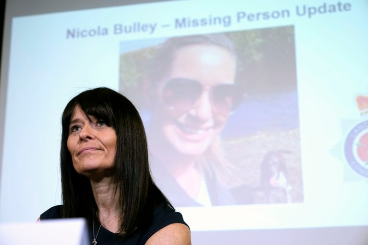 Detective superintendent Rebecca Smith of Lancashire Police holds a press conference at Lancashire Police HQ in Preston.