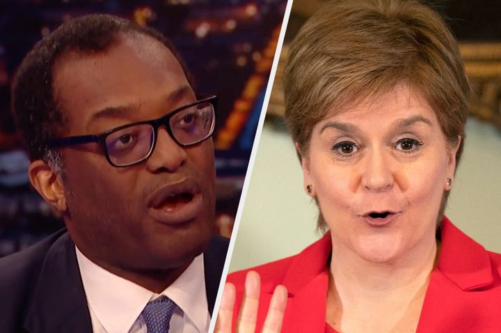 Kwasi Kwarteng tried to criticise Nicola Sturgeon over her decision to resign this week