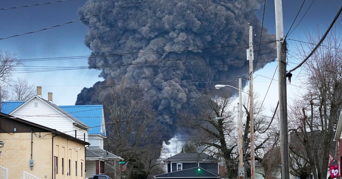 NextImg:EPA Chief Visits Toxic Ohio Train Derailment Site: 'Trust The Government'