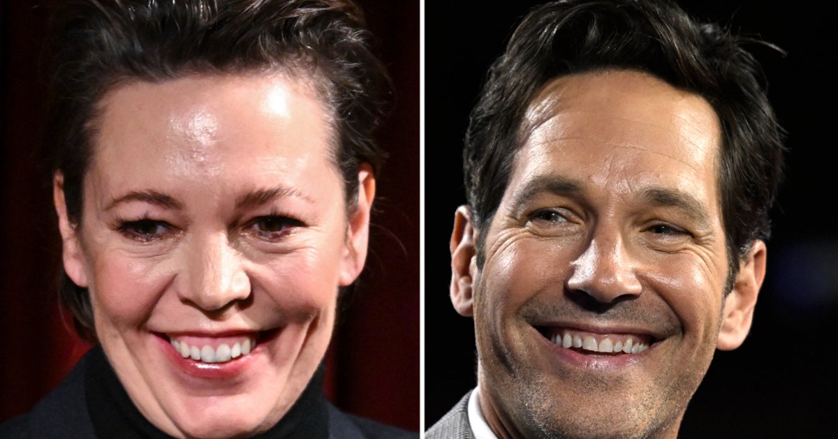 NextImg:Olivia Colman Exacts Sweet Revenge For Paul Rudd Snub With Radio Prank