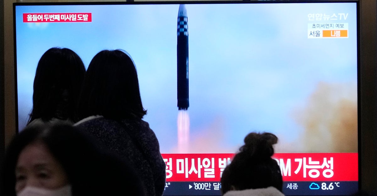 NextImg:North Korea Fires Missile As U.S. And South Korea Prepare For Drills