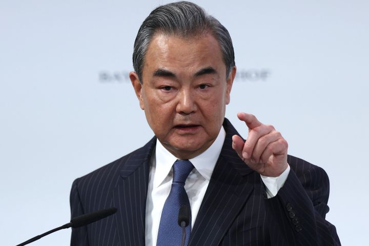 Wang Yi said the balloon controversy in the U.S. strategically diverted focus "from its domestic problems."