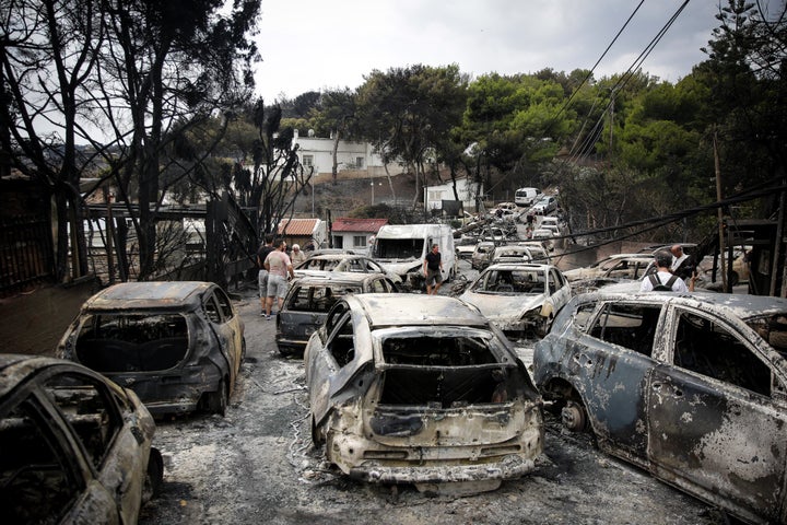 ΠΥΡΚΑΓΙΑ ΣΤΗ ΡΑΦΗΝΑ - ΜΑΤΙ ΕΠΟΜΕΝΗ ΜΕΡΑ (EUROKINISSI / ΣΤΕΛΙΟΣ ΜΙΣΙΝΑΣ)