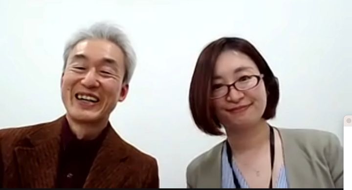プロデューサーの鷲尾天さん（左）、髙橋麻樹さん。オンライン取材でのインタビューに答えていただいた。