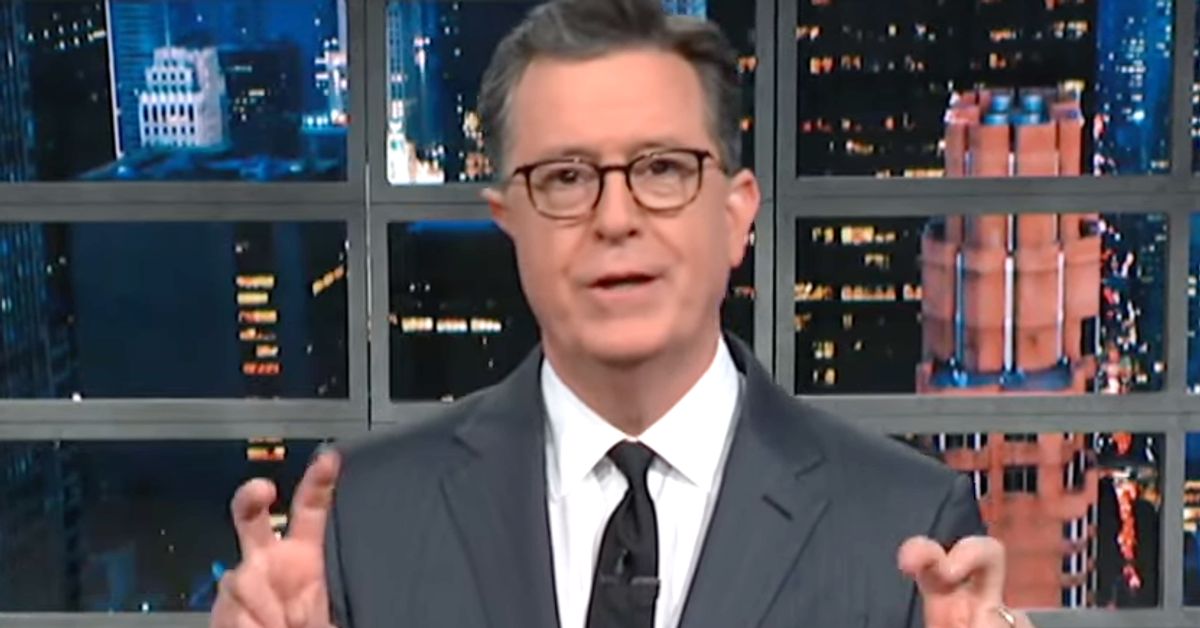 NextImg:Stephen Colbert Flips Railroad Giant CEO's Reassurance Right Back At Him