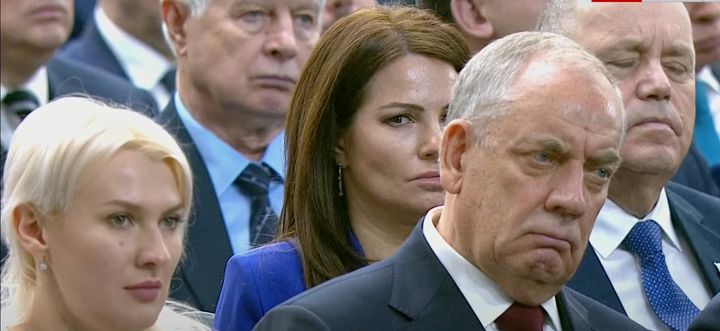 A frown, a side-eye and a micro-nap, all in one shot.