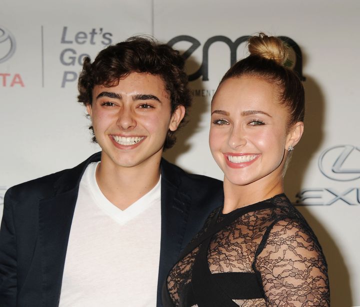 Jansen and Hayden Panettiere at the Environmental Media Awards in 2013