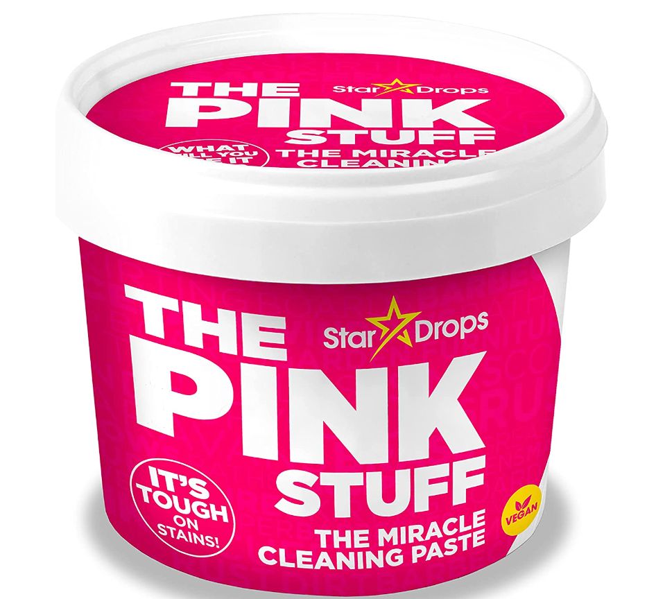 A jar of internet-beloved The Pink Stuff