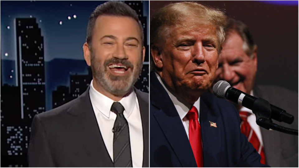 Jimmy Kimmel Spots The Most Uncomfortable Moment Of Latest Trump Event ...