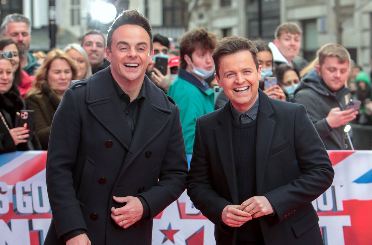 Ant and Dec arriving at this year's BGT auditions in London last month