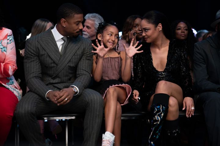 Michael B. Jordan's Adonis Creed lives in a happy and luxurious home run proudly by women like his partner Bianca (Tessa Thompson) and their little girl Amara (Mila Kent).