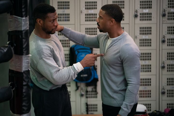 The conflict between Damian (Majors) and Adonis (Jordan) has little to do with boxing in "Creed III."