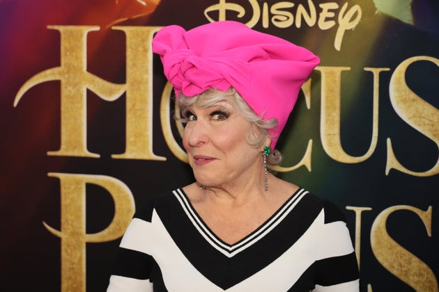 Bette Midler attends the premiere of Disney's Hocus Pocus 2