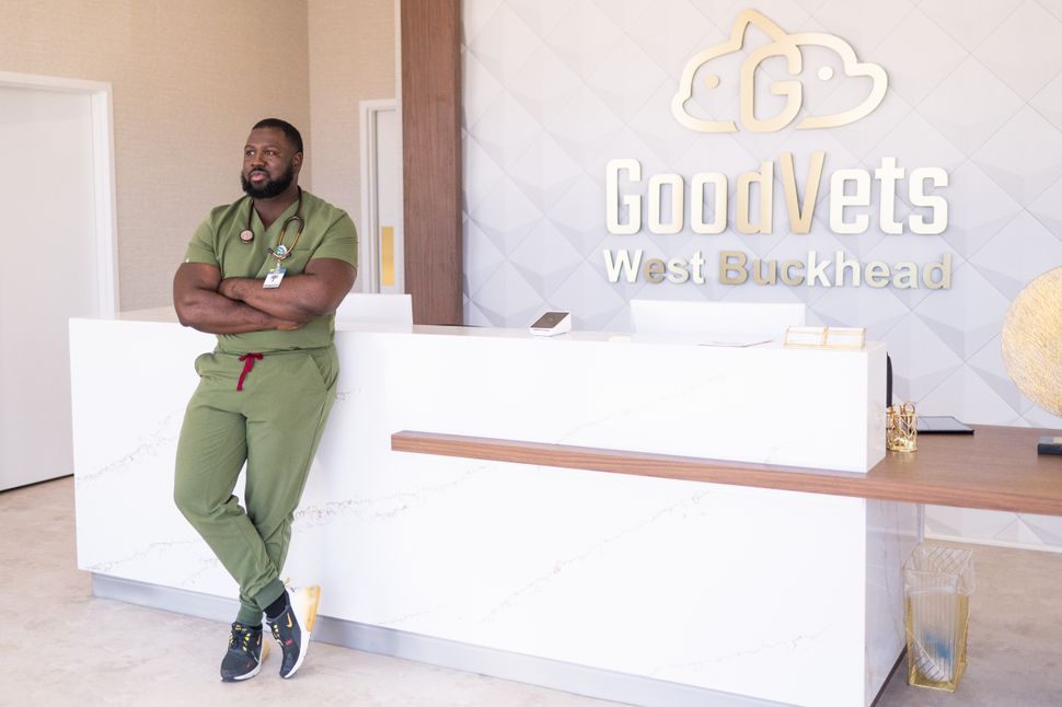 Dr. Charles McMillan, owner of GoodVets in the West Buckhead neighborhood of Atlanta, opened his new clinic in January.