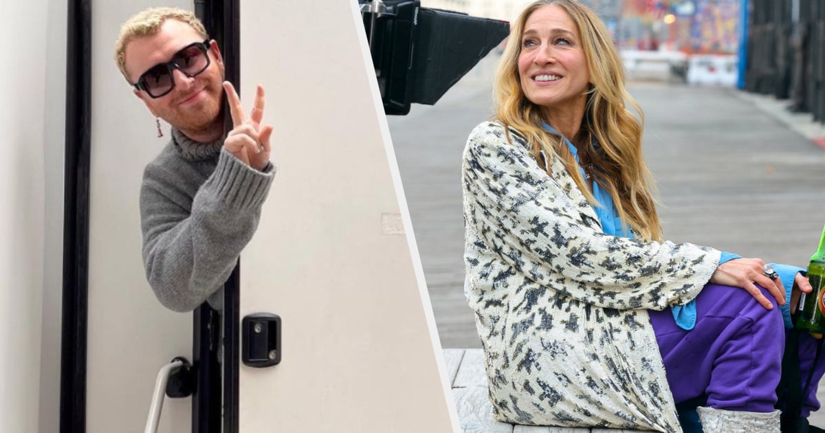 Photo of We Couldn’t Help But Wonder… What’s Sam Smith Up To On The Set Of And Just Like That?