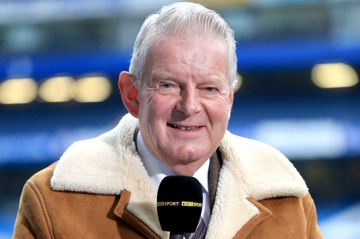 BBC Sport commentator John Motson pictured in 2016