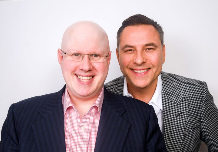 Matt is once again working with comedy partner David Walliams 
