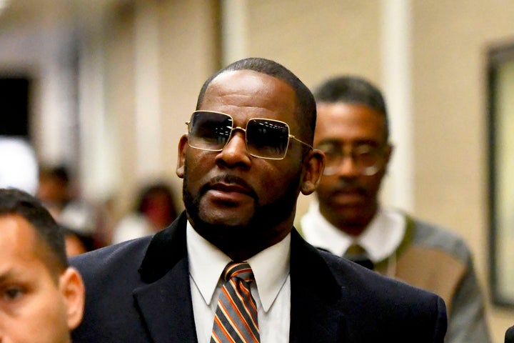 R. Kelly, pictured here in 2019, was sentenced on convictions of child pornography and enticement of minors for sex.