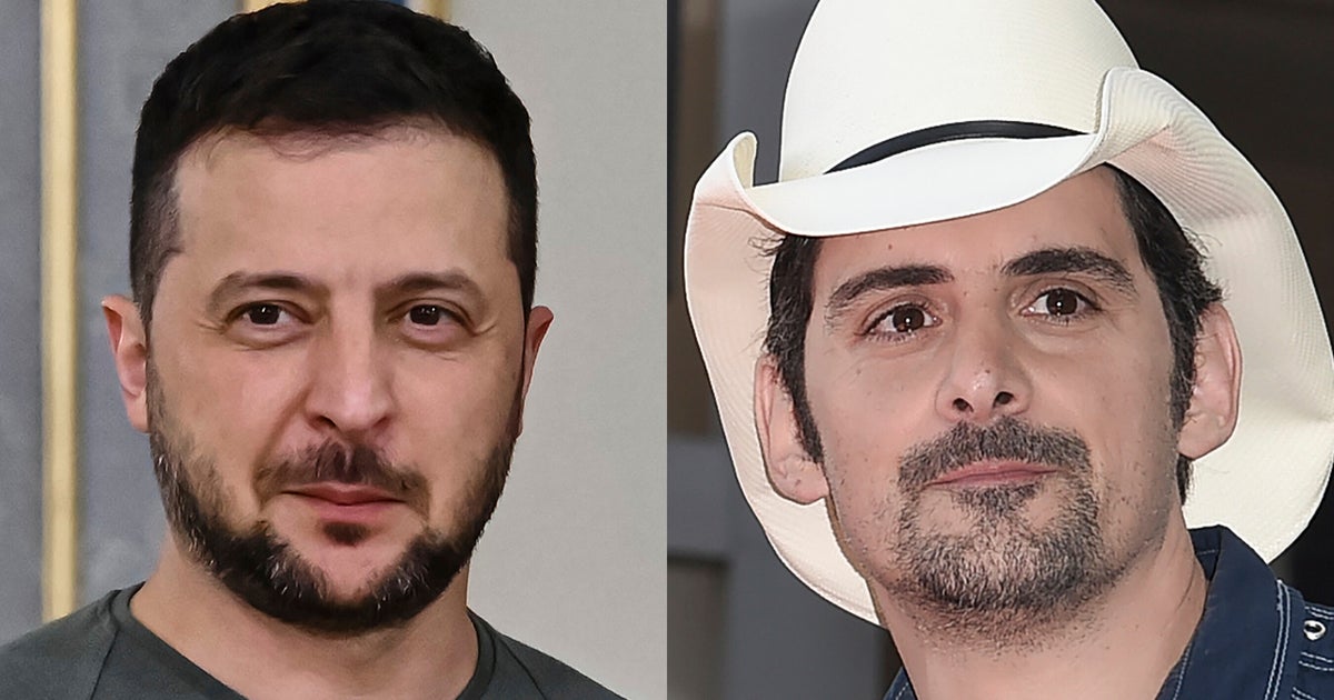 NextImg:Brad Paisley Releases Country Song Featuring Ukraine President Zelenskyy