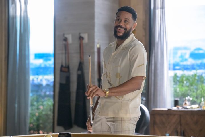 Hosea Chanchez as Malik Wright in "The Game," streaming on Paramount+.