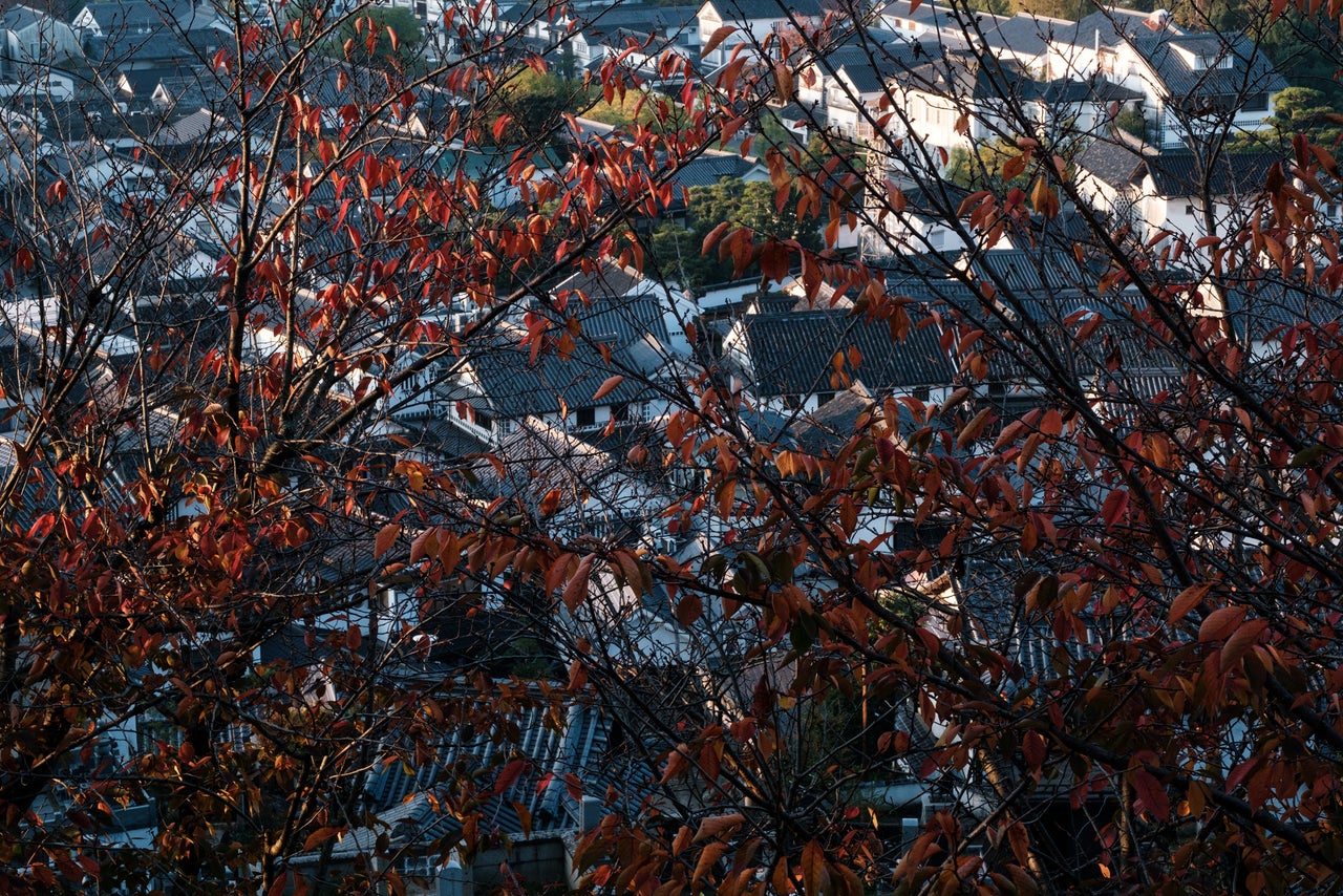 Rooftops of the historic district of Kurashiki, Okayama.