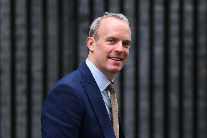 Britain's Justice Secretary and Deputy Prime Minister Dominic Raab.