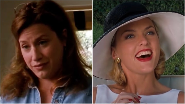 Chessy (Lisa Ann Walter) and Meredith Blake (Elaine Hendrix) in the iconic 1998 movie "Parent Trap."