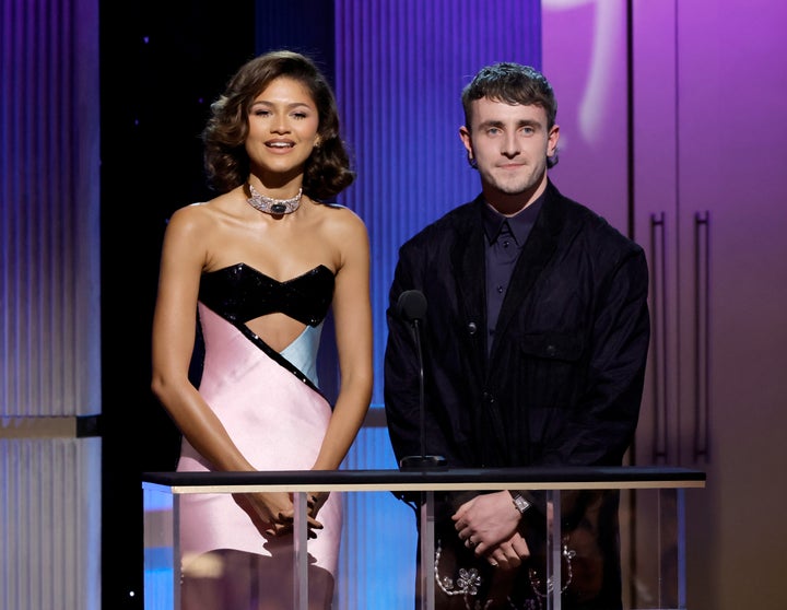 Zendaya and Paul Mescal.