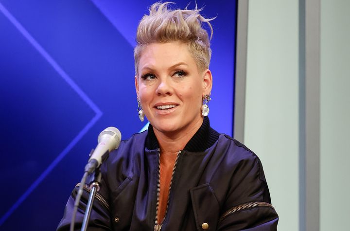 Pink during an interview on SiriusXM last week