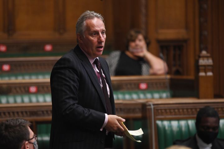 Ian Paisley in the House of Commons.