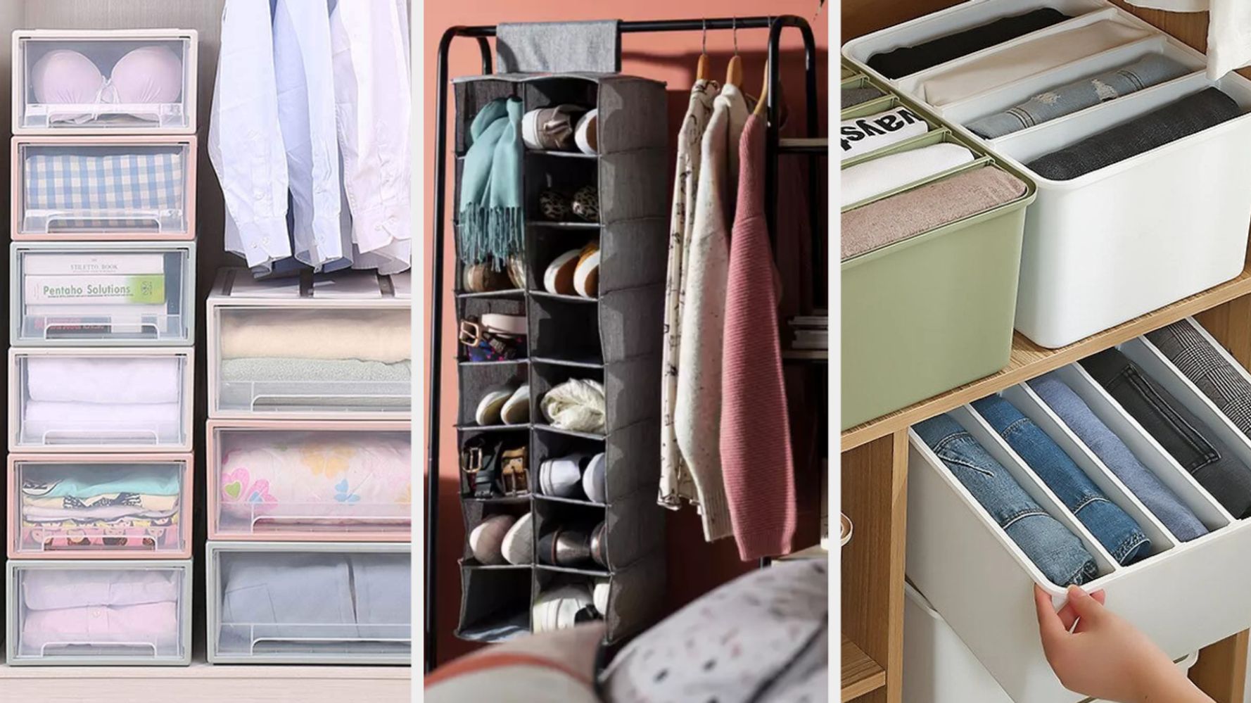 21 Genius Ways To Organise Your Wardrobe And Make Extra Space