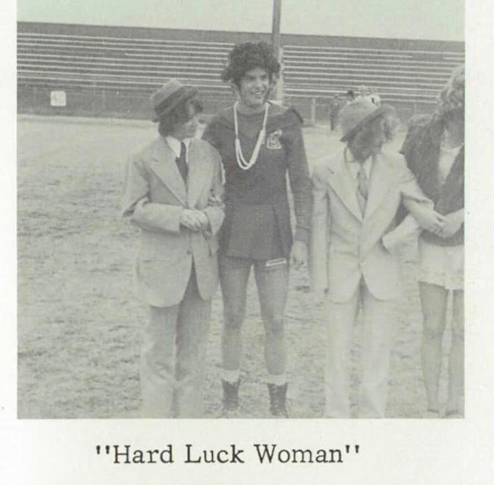 Gov. Bill Lee pictured in drag in his high school yearbook.