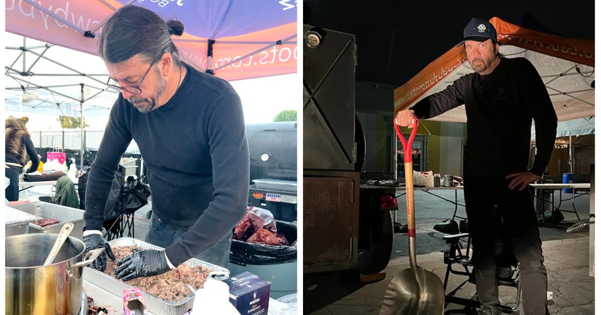 Dave Grohl Spent Over 24 Hours Barbecuing For The Homeless During Winter Storm Dave Grohl Spent Over 24 Hours Barbecuing For The Homeless During Winter Storm