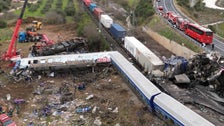  Head-On Train Crash In Greece Kills 32, Injures At Least 85