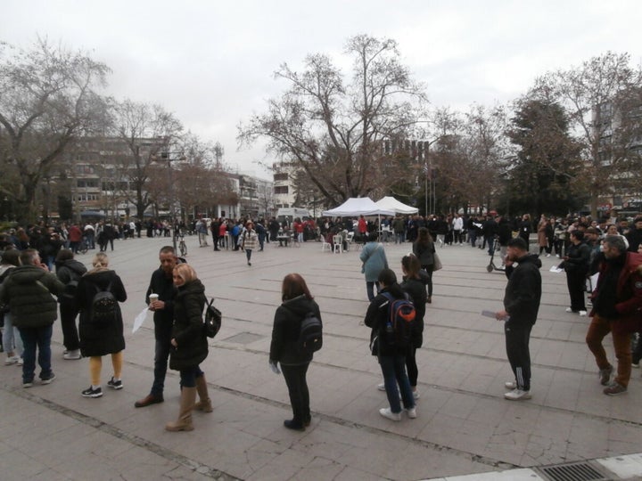 Λάρισα: Ανταπόκριση αλληλεγγύης στην αιμοδοσία για τους τραυματίες του δυστυχήματος των Τεμπών