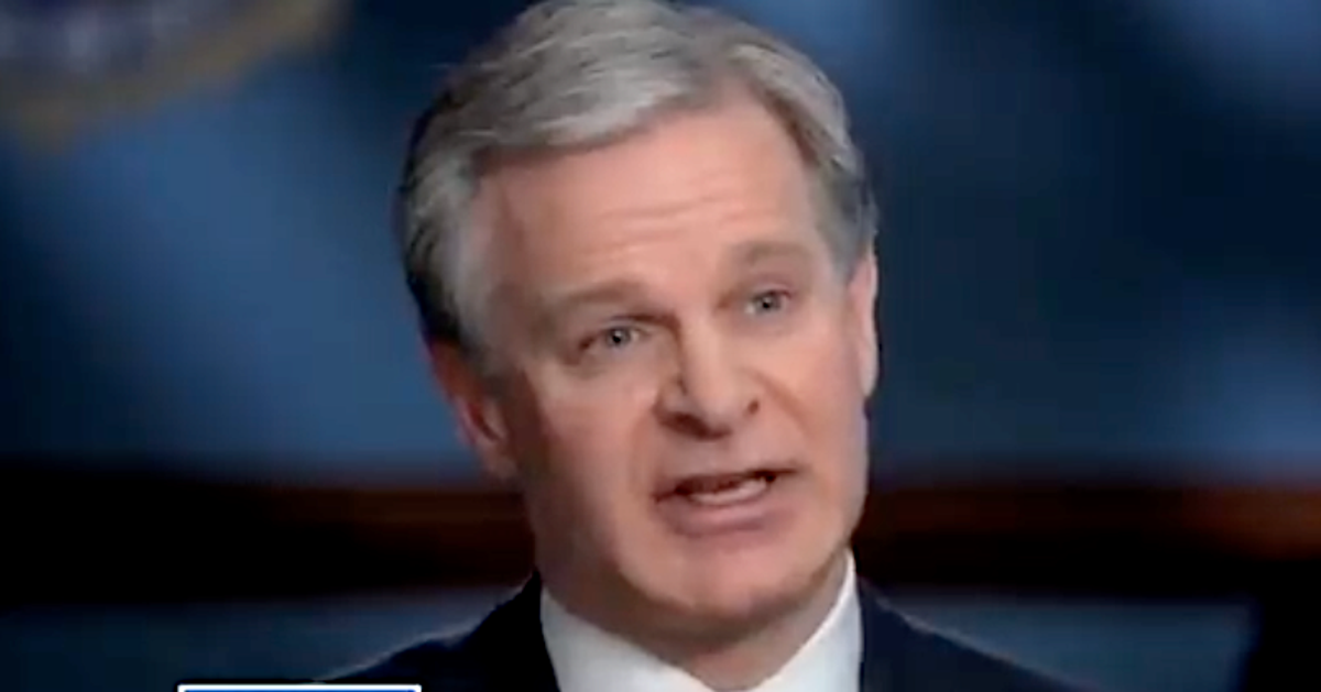 NextImg:FBI Director Reveals Bureau's Stance On The COVID-19 Lab Leak Theory