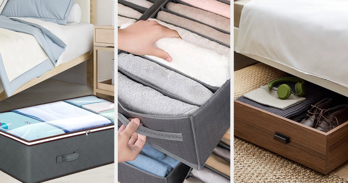 Best Buys To Maximise Storage Under Your Bed HuffPost UK Life