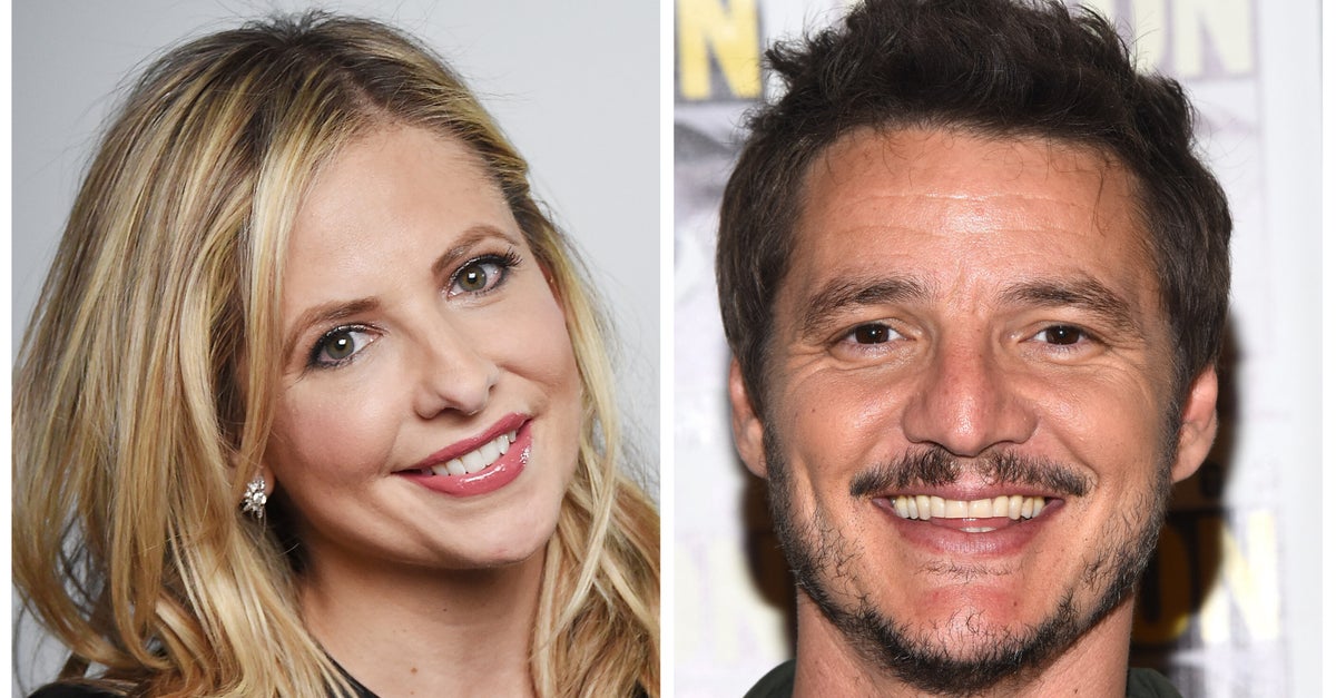 NextImg:Pedro Pascal Is Adorably Shocked Sarah Michelle Gellar Posted About Him
