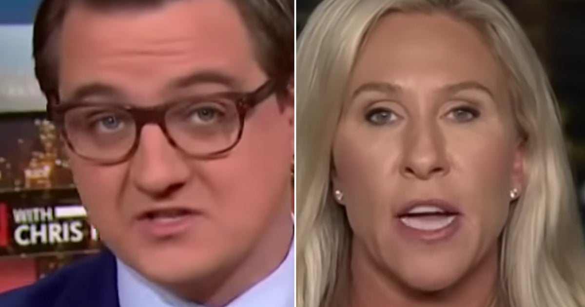 NextImg:Chris Hayes Warns Exactly Where Fox News Is Going With Marjorie Taylor Greene