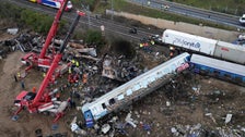 Greek Rail Workers Strike Over Conditions After Deadly Crash Greek Rail Workers Strike Over Conditions After Deadly Crash