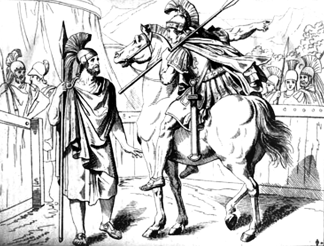 Ο Αλέξανδρος ειδοποιεί τον Αριστείδη