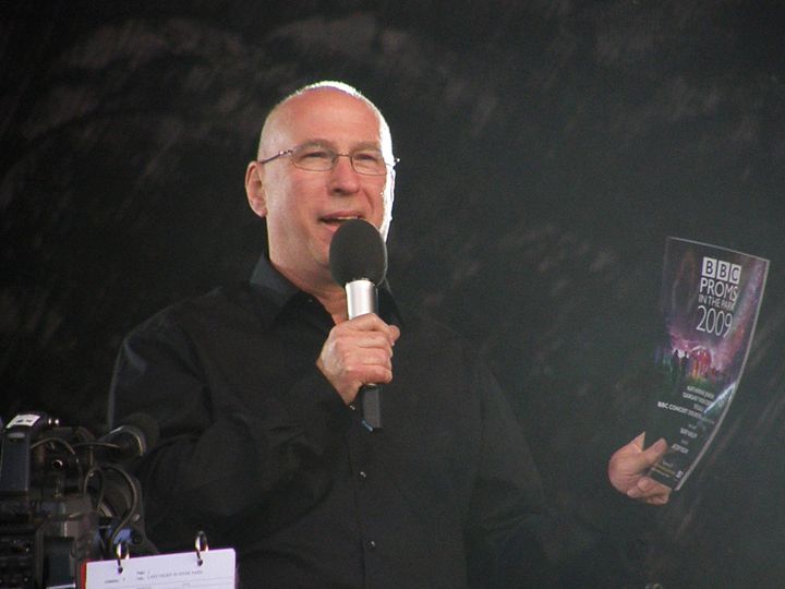 Ken Bruce presenting BBC Proms In The Park back in 2009