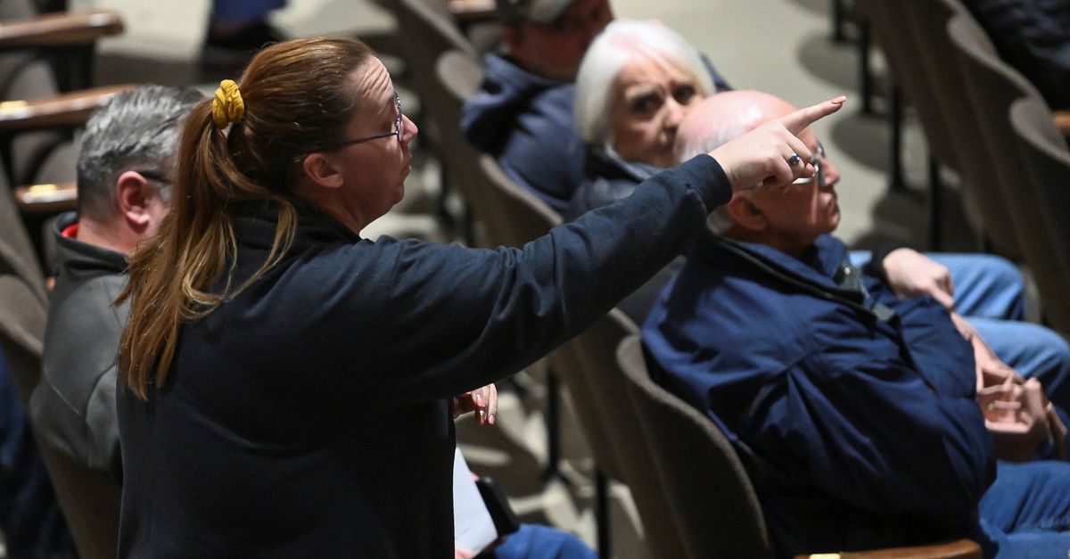 Angry Ohio Residents Confront Railroad Over Health Fears